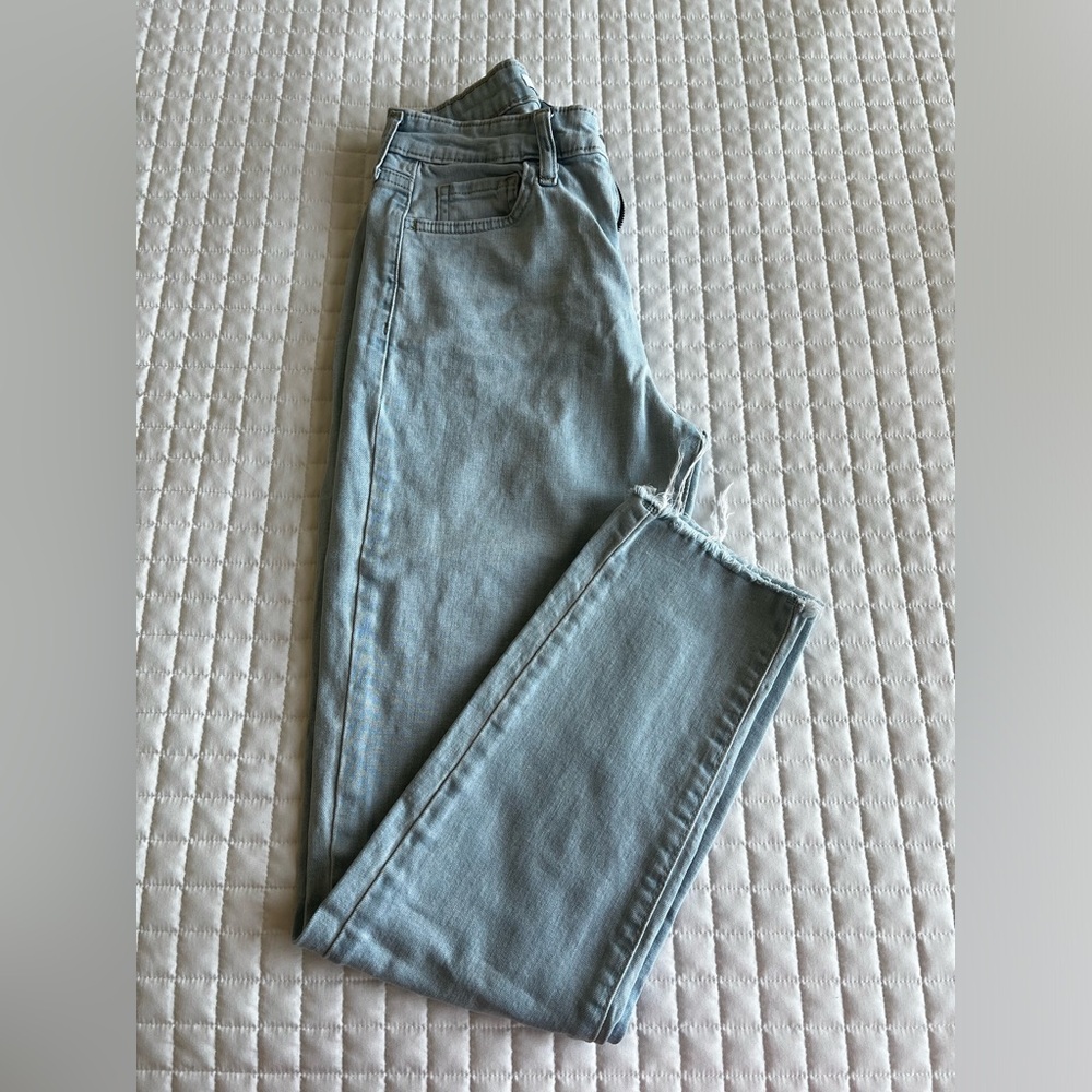 Straight leg jeans